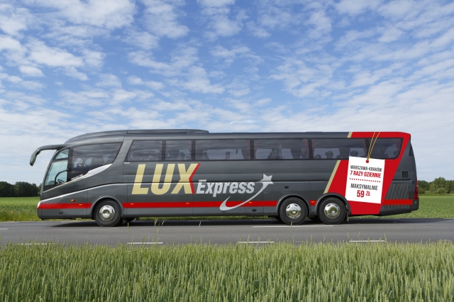 Bus tickets Ecolines and Lux Express