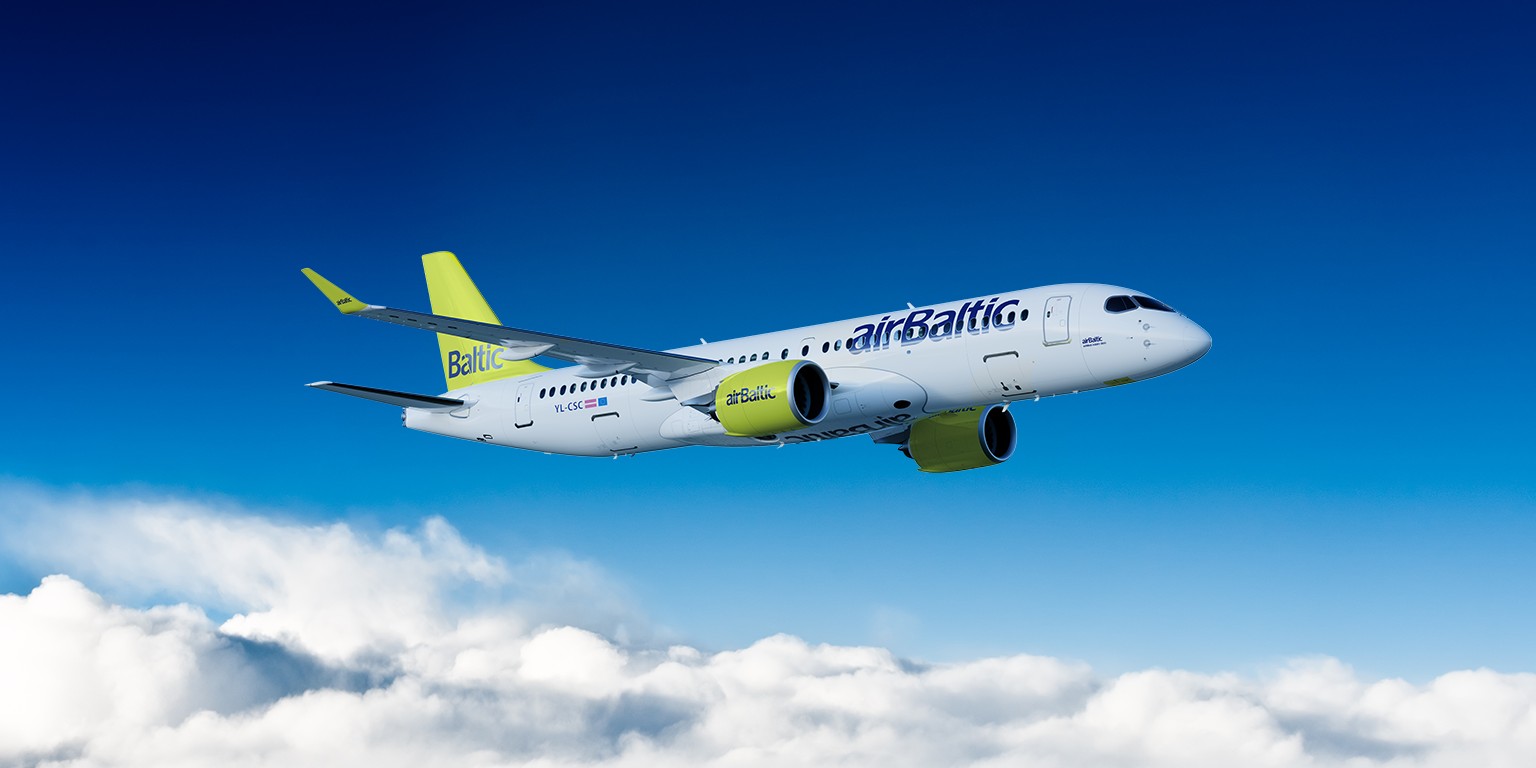 Авиакомпания airBaltic собирается к 2050 году достичь углеродной нейтральности