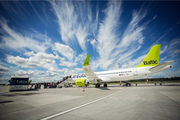 Авиакомпания airBaltic предложит два новых маршрута в зимний сезон